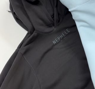 Unisex Oversized Logo Hoodie | Black - 