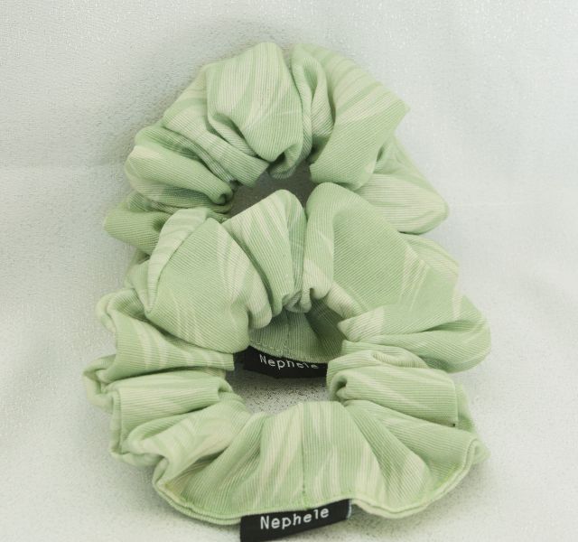 Scrunchie "Palm"  Πράσινο