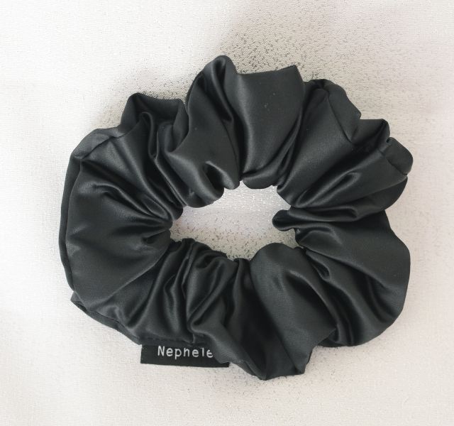 Scrunchie "Satin" Black