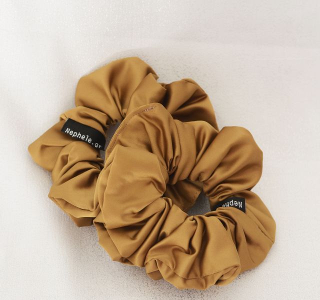 Scrunchie "Satin" Gold