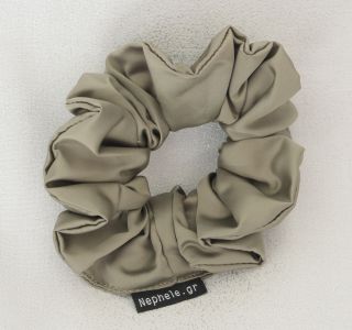 Scrunchie "Satin" Olive - 