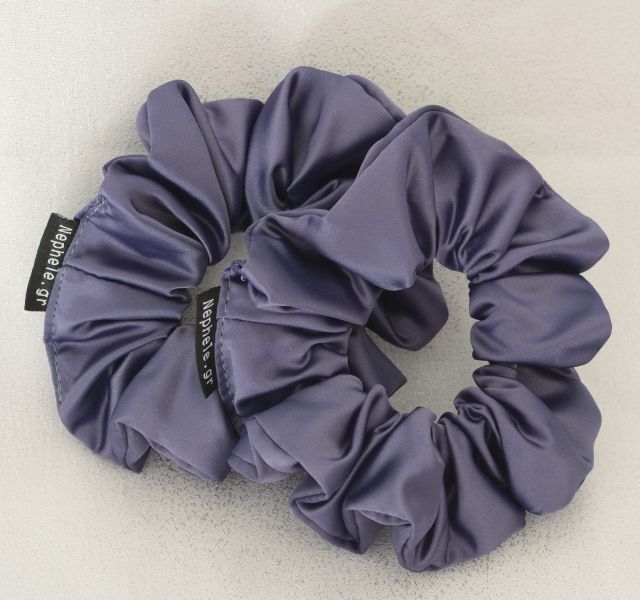 Scrunchie "Satin" Purple