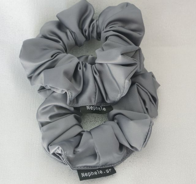 Scrunchie "Satin" Silver Shampoo