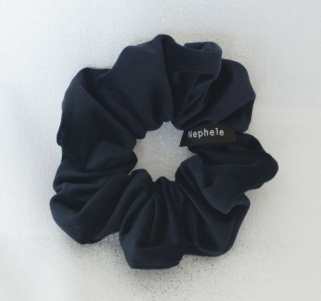 Scrunchie "Velvet" Dark Blue