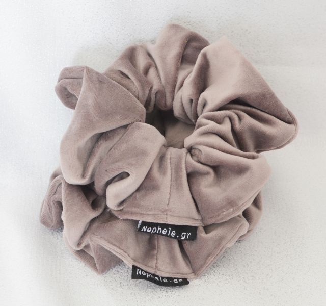 Scrunchie "Velvet" Dusty Pink