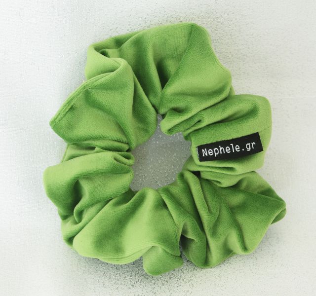 Scrunchie "Velvet" Green