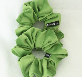 Scrunchie "Velvet" Green - 