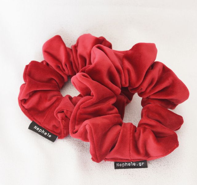 Scrunchie "Velvet" Red Velvet