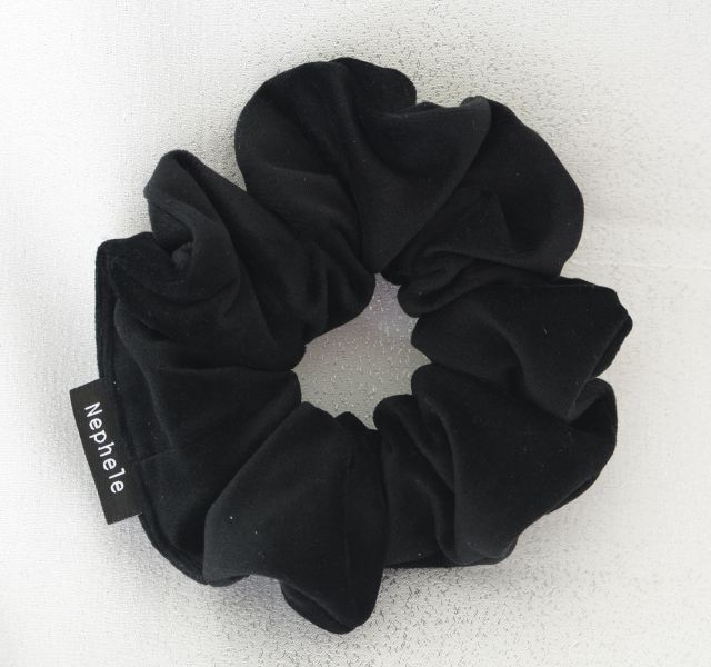 Scrunchie "Velvet" Black