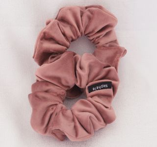 Scrunchie "Velvet" Rouge - 