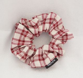 Scrunchie "Tartan" Κόκκινο - 