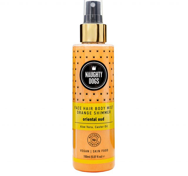 Face, Hair & Body Mist Orange Shimmer "Oriental Oud" |150ml  | 1+1 ΔΩΡΟ