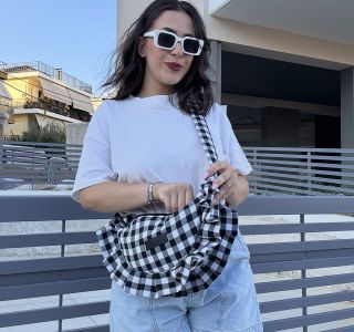 Black Croissant Bag