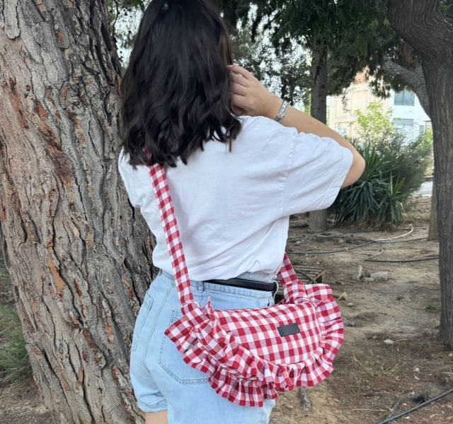 Red Croissant Bag