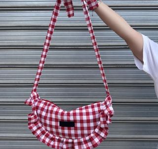 Red Croissant Bag - 